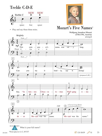 Piano Adventures - Lesson Book - Level 1 by Nancy Faber