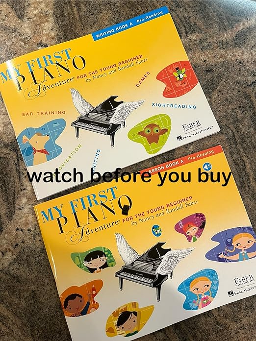 My First Piano Adventure Writing Book a With Online Audio by Nancy Faber