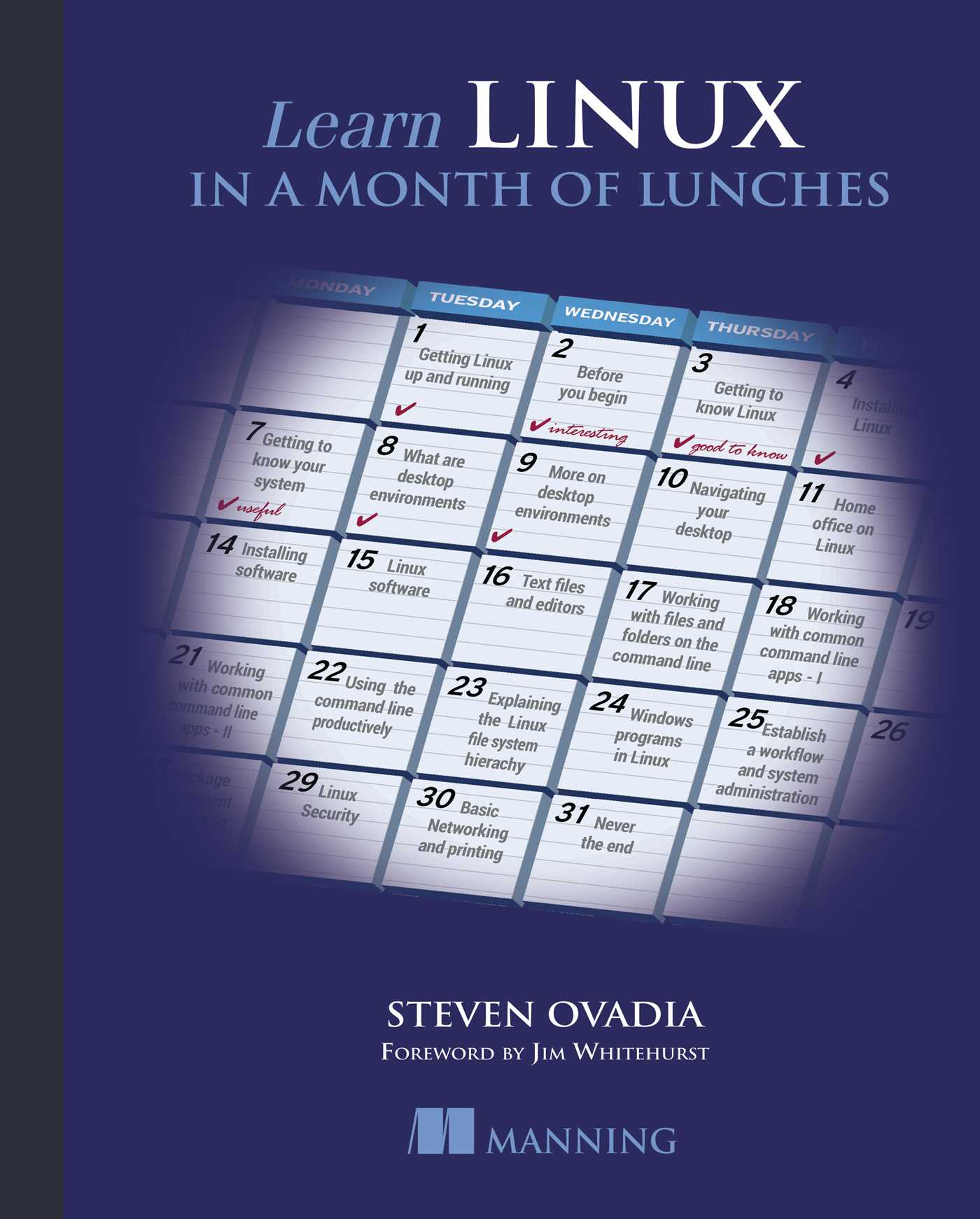 Learn Linux in a Month of Lunches by Steven Ovadia