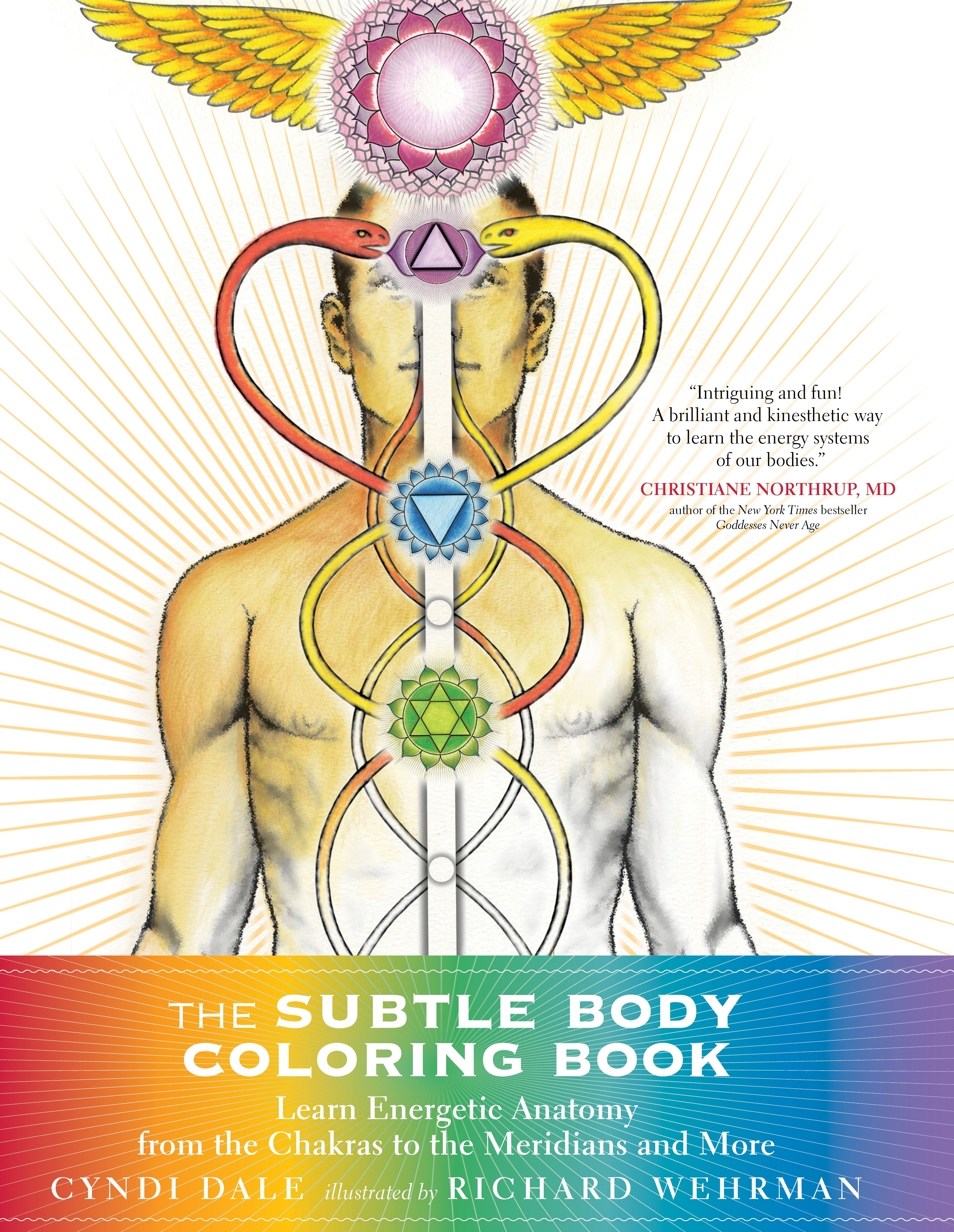 The Subtle Body Coloring Book by Cyndi Dale