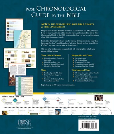 Rose Chronological Guide to the Bible by Rose Publishing