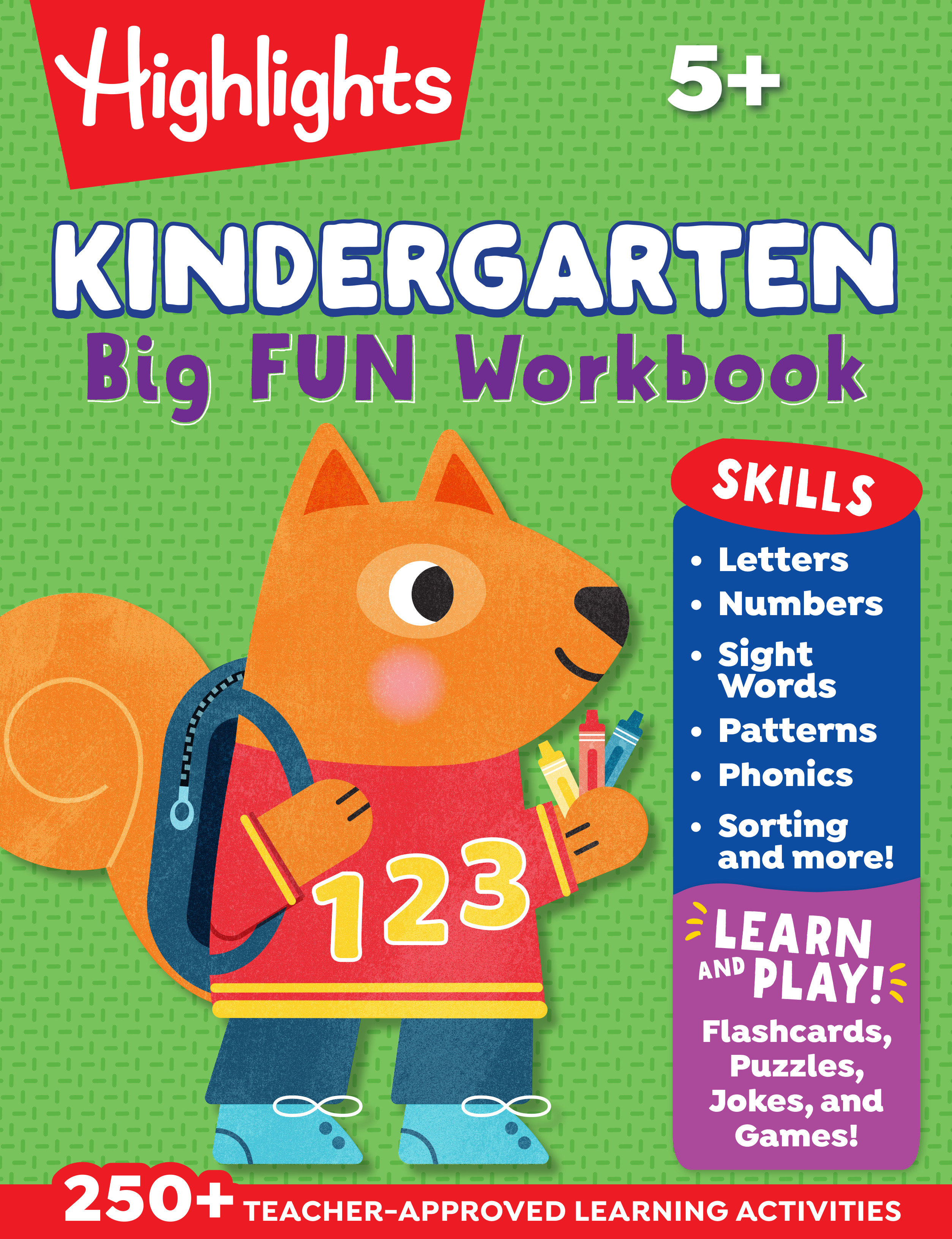 Kindergarten Big Fun Workbook by Highlights Learning