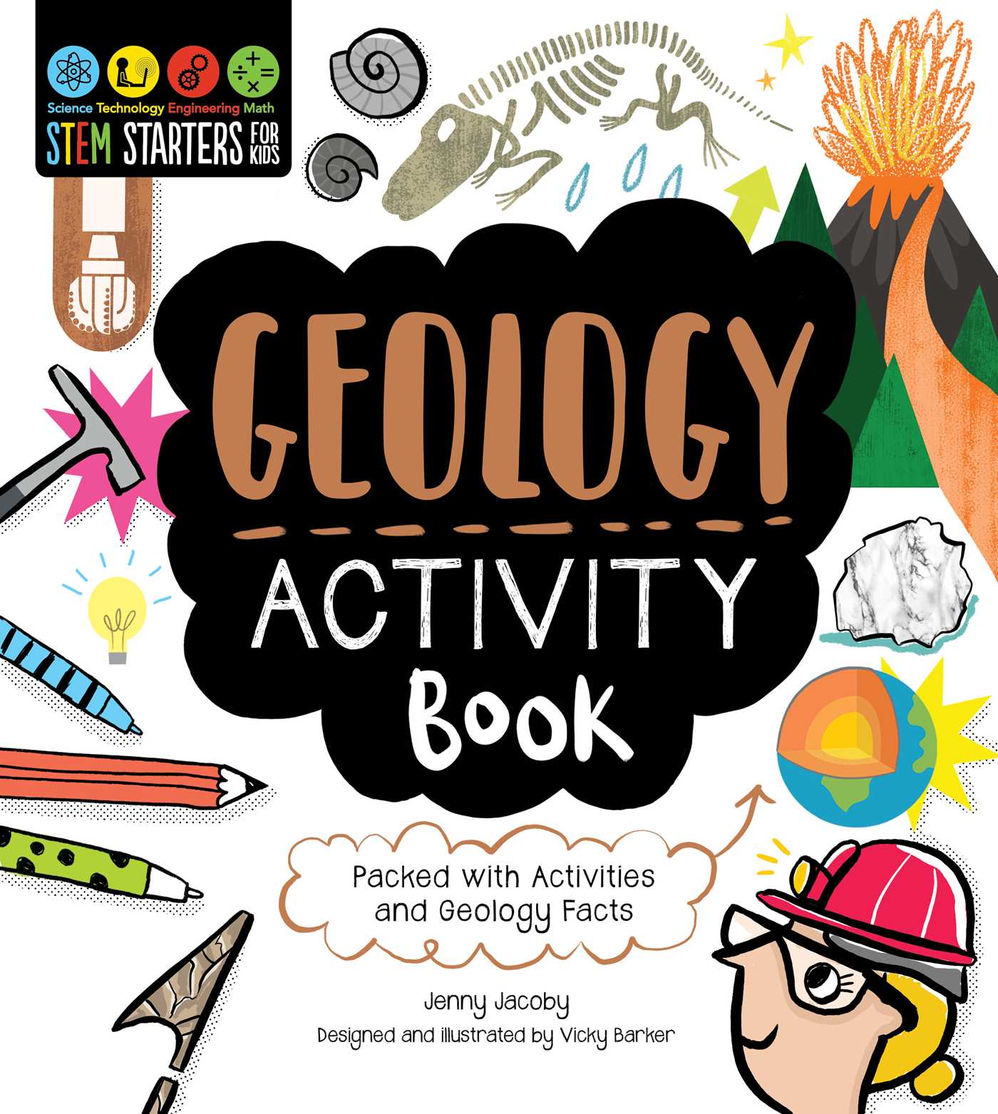 STEM Starters for Kids Geology Activity Book by Jenny Jacoby