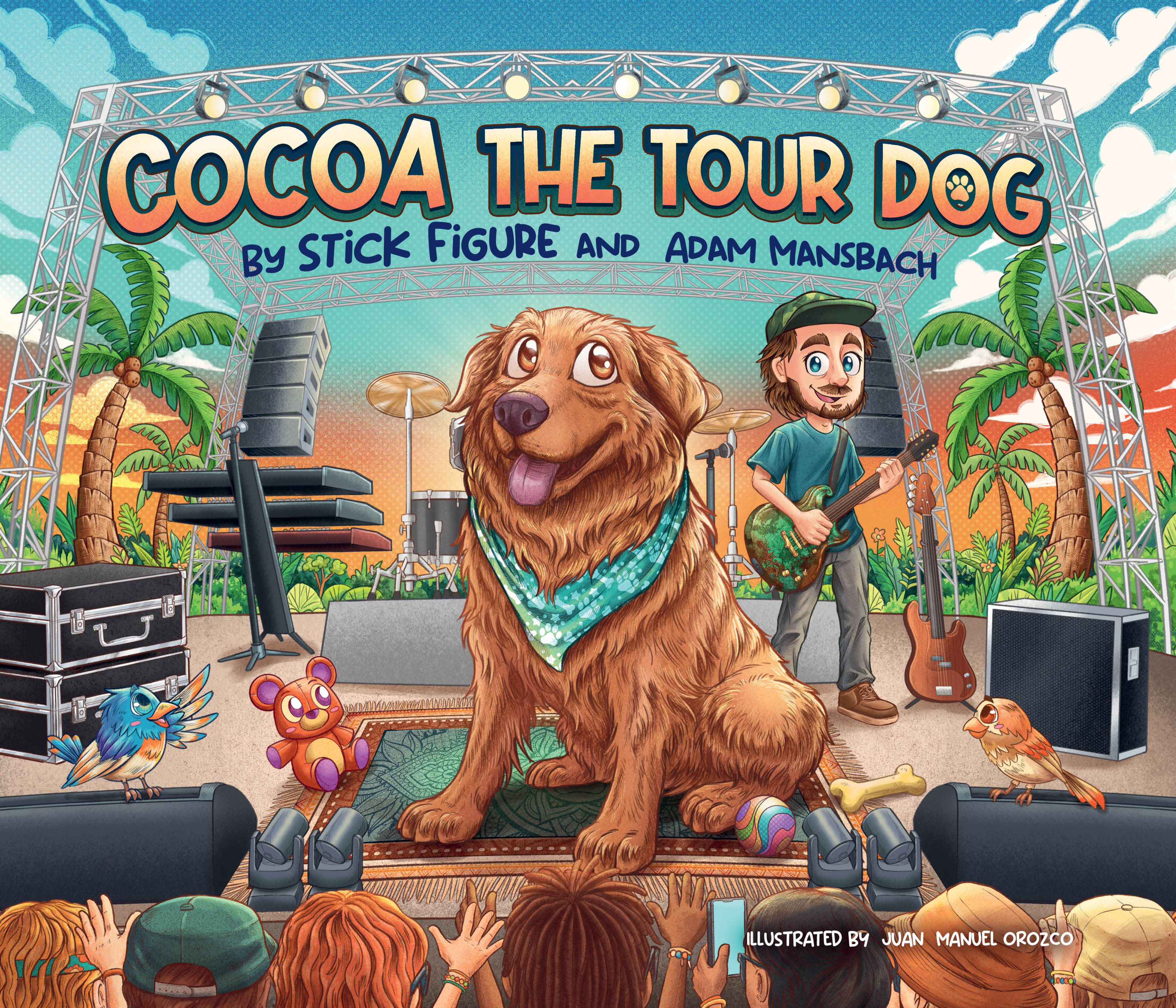 Cocoa the Tour Dog by Stick Figure