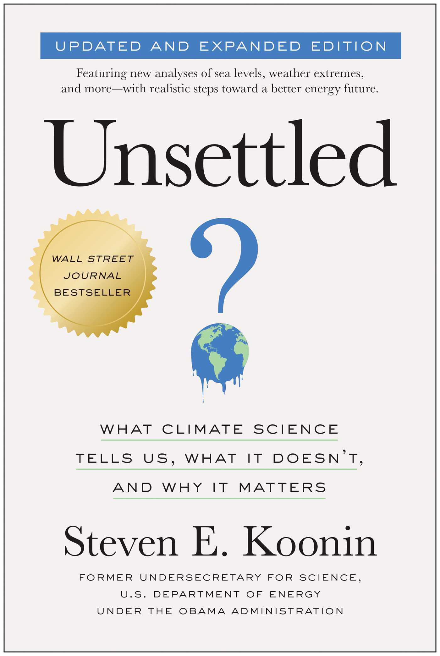 Unsettled by Steven E. Koonin