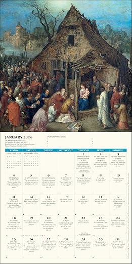 Magnificat 2026 Wall Calendar