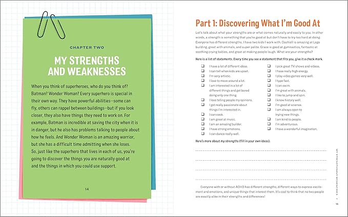 Thriving With ADHD Workbook for Kids