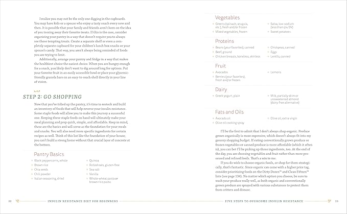 Insulin Resistance Diet for Beginners by Marlee Coldwell