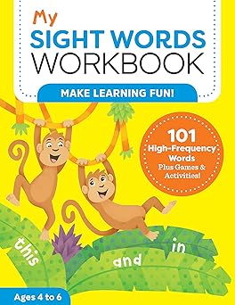 My Sight Words Workbook by Lautin Brainard