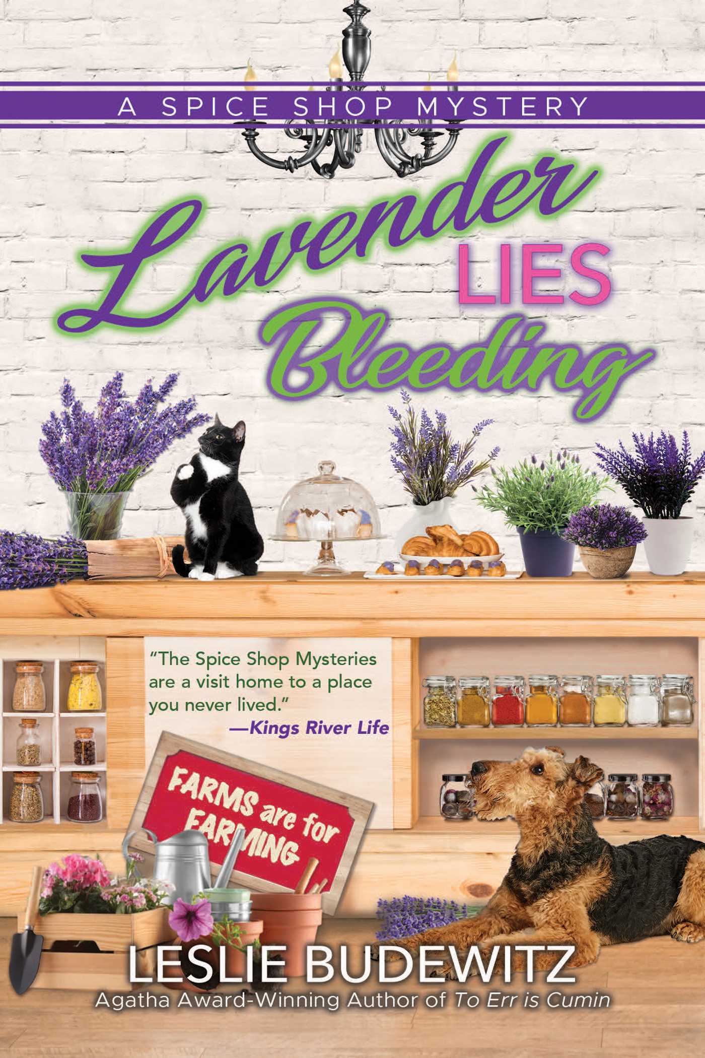 Lavender Lies Bleeding by Leslie Budewitz