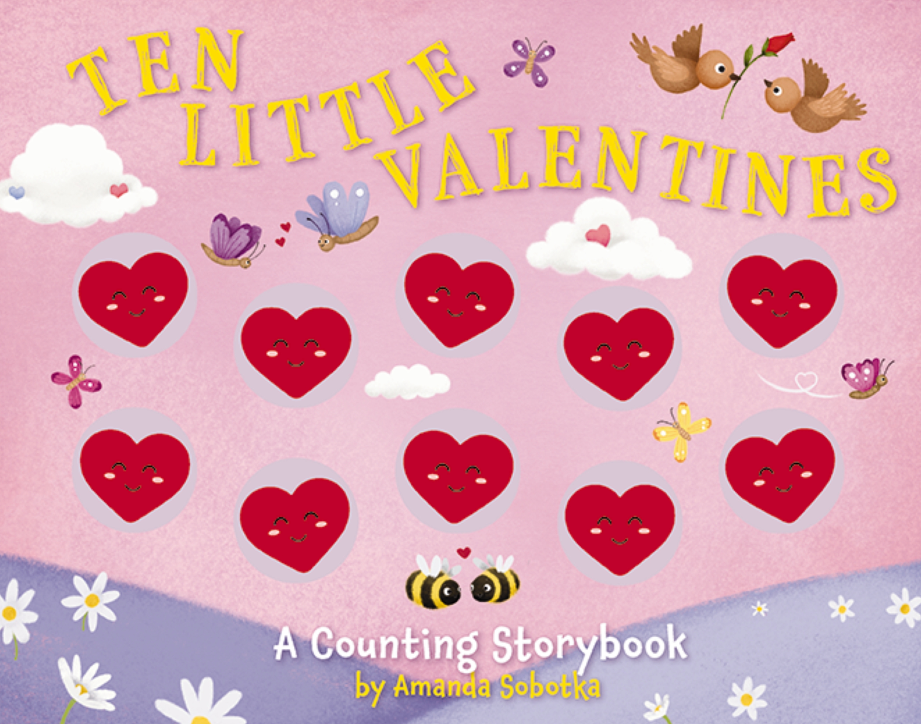 Ten Little Valentines by Amanda Sobotka