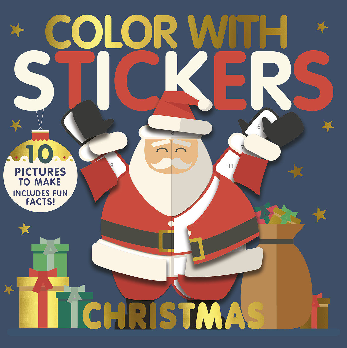 Color With Stickers: Christmas by Jonny Marx