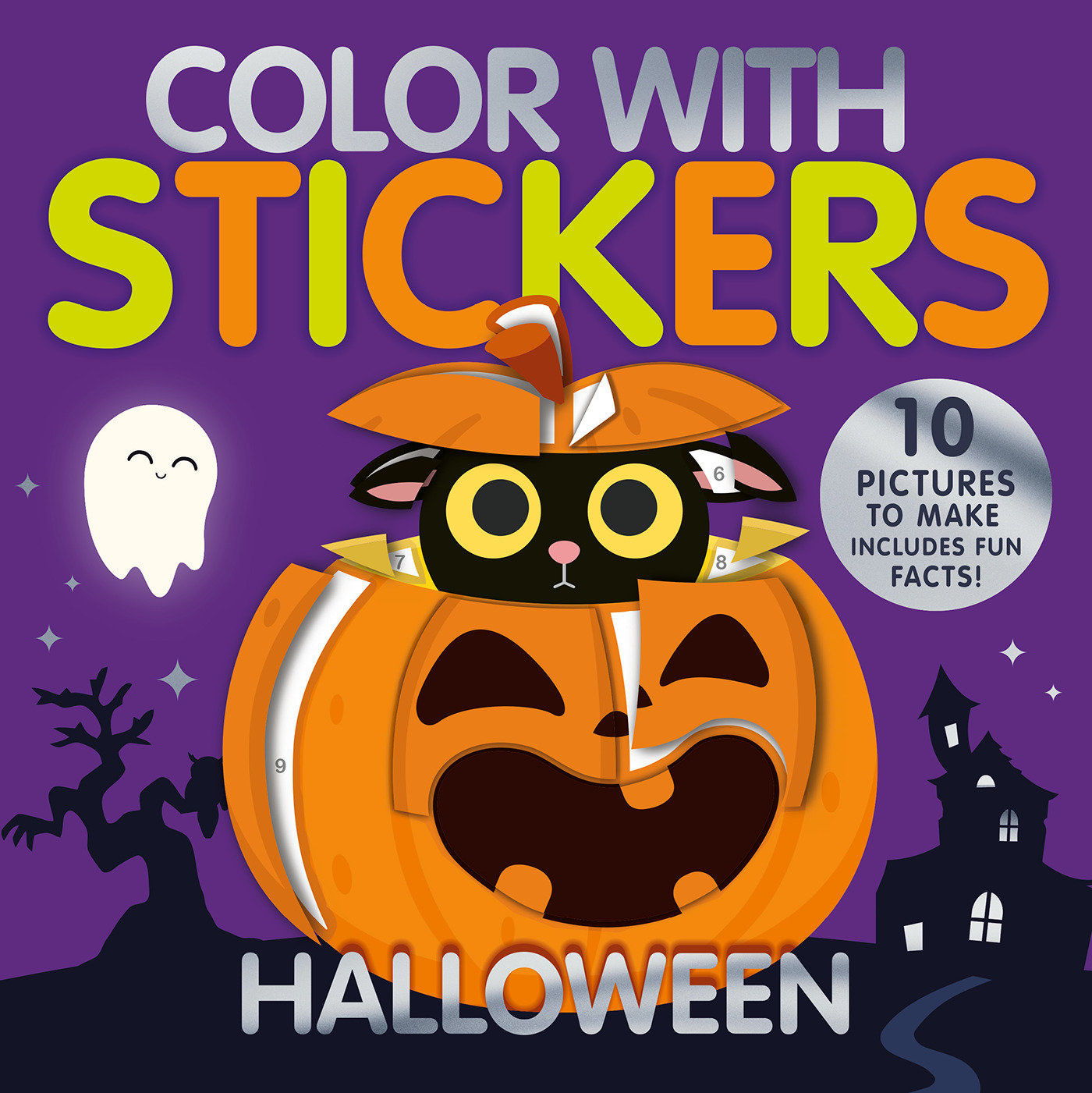 Color With Stickers: Halloween by Beth Hamilton