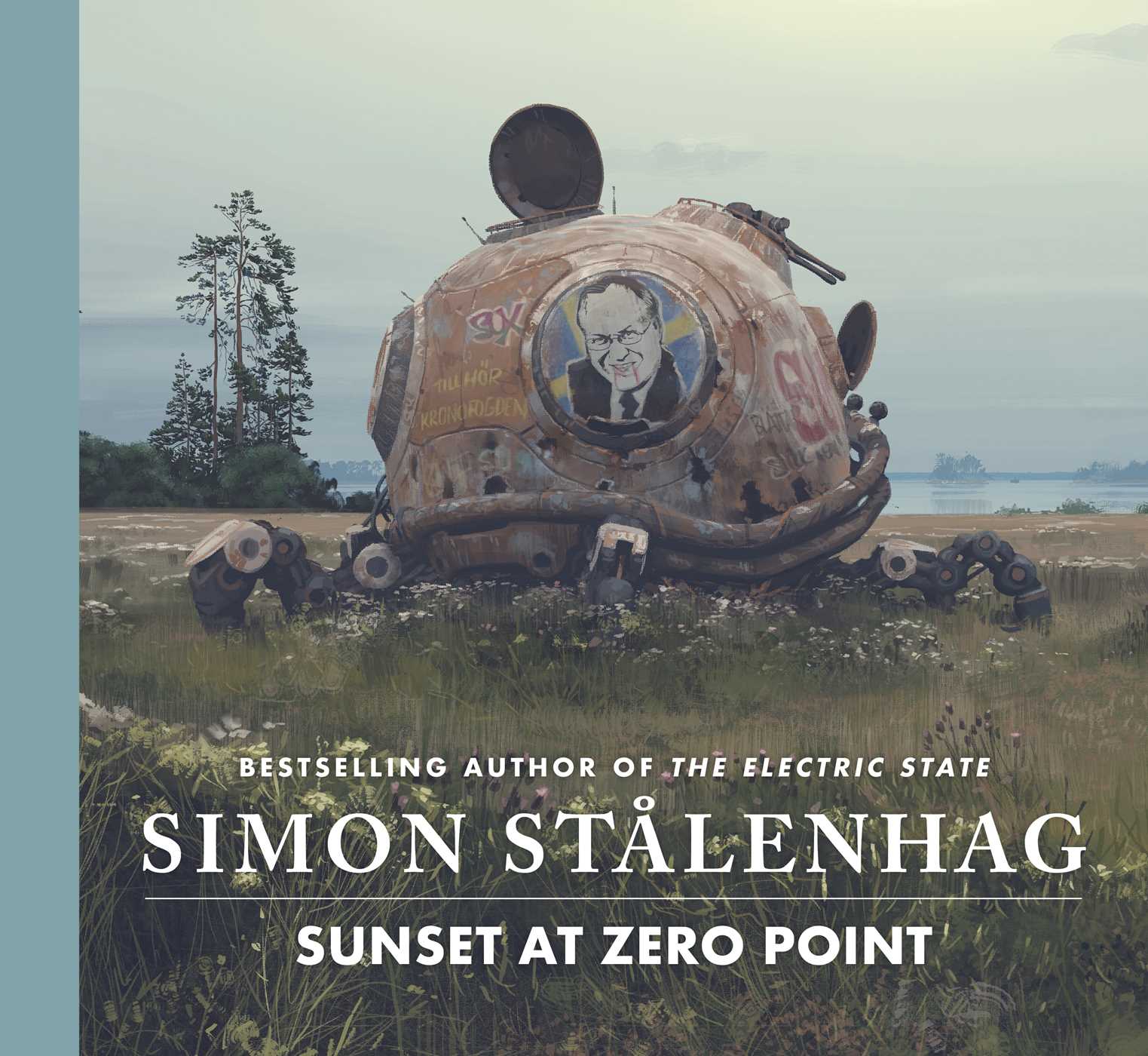 Sunset at Zero Point by Simon Stålenhag