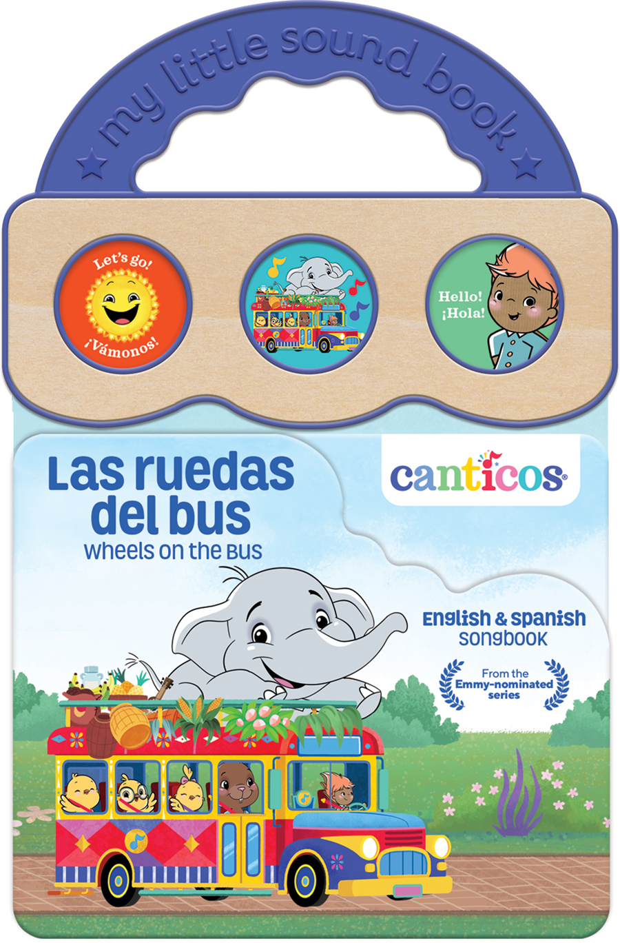 Canticos Las Ruedas Del Bus / Wheels on the Bus (bilingual) by Susie Jaramillo