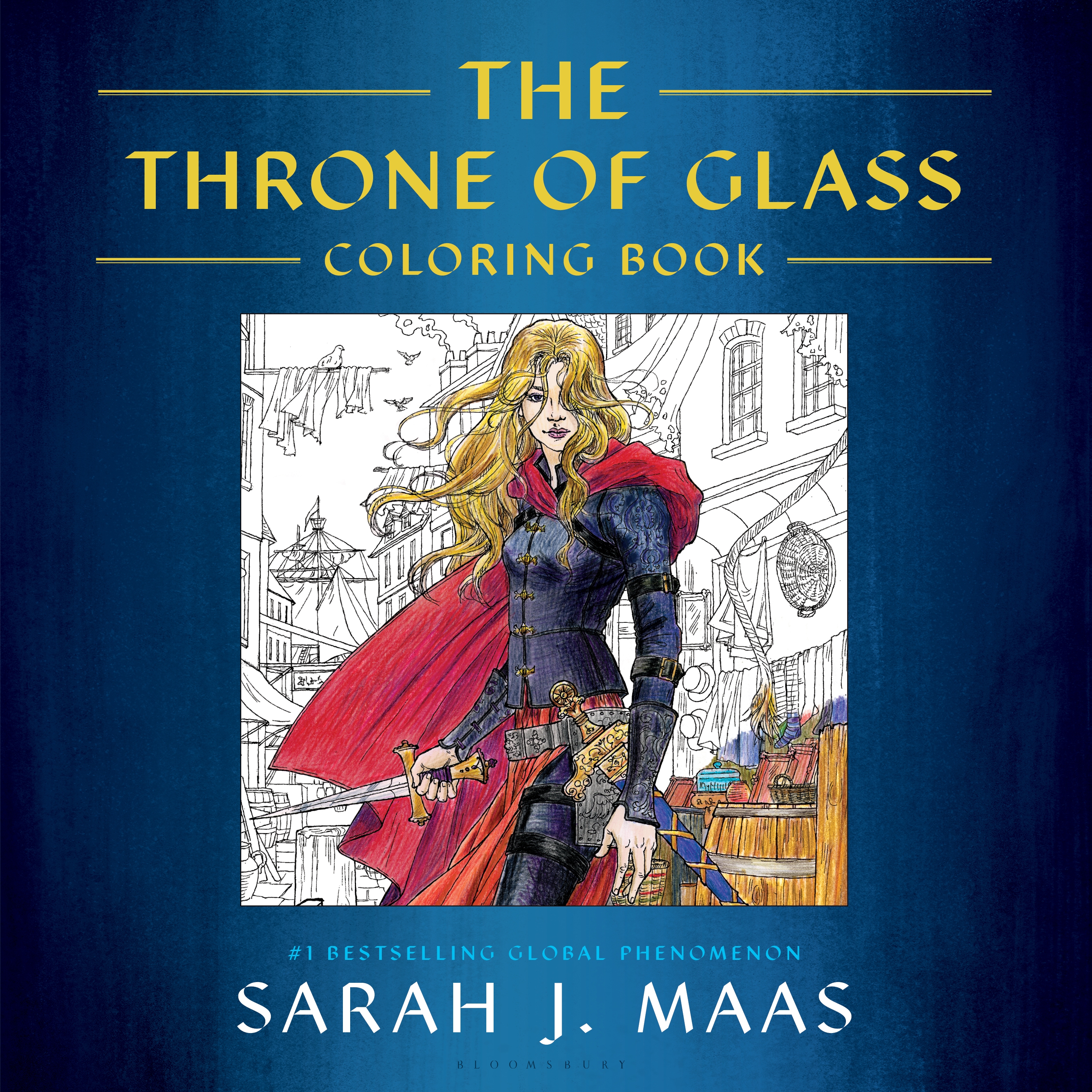 The Throne of Glass Coloring Book by Sarah J. Maas