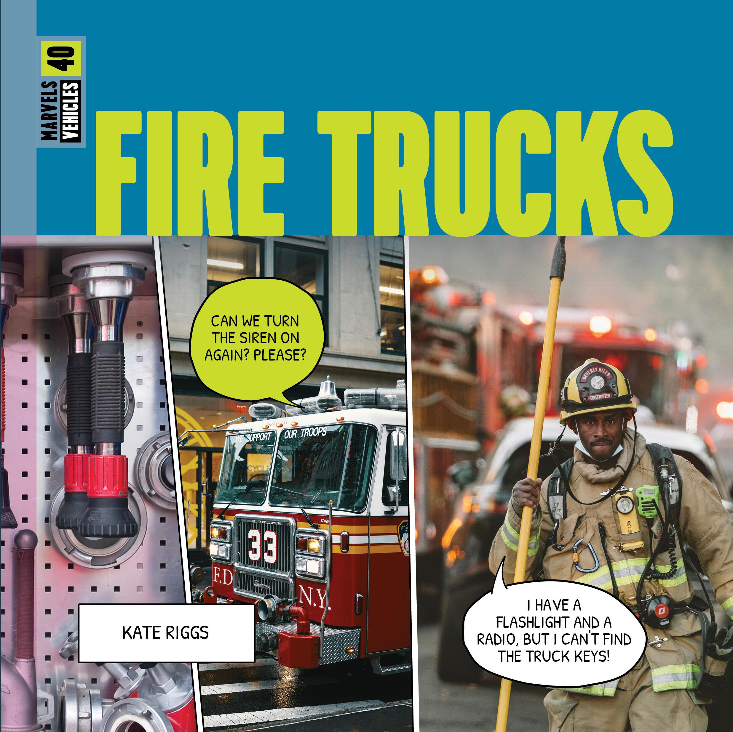 Fire Trucks by Kate Riggs