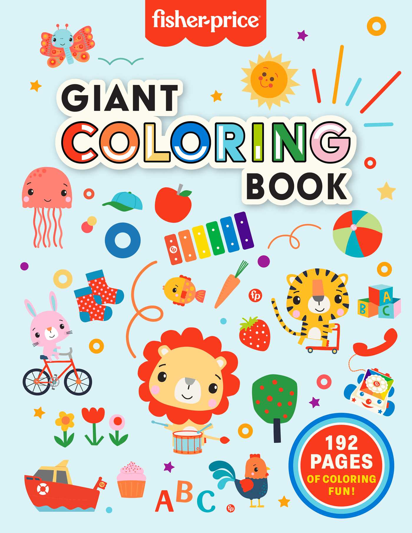 Fisher-price: Giant Coloring Book by Mattel