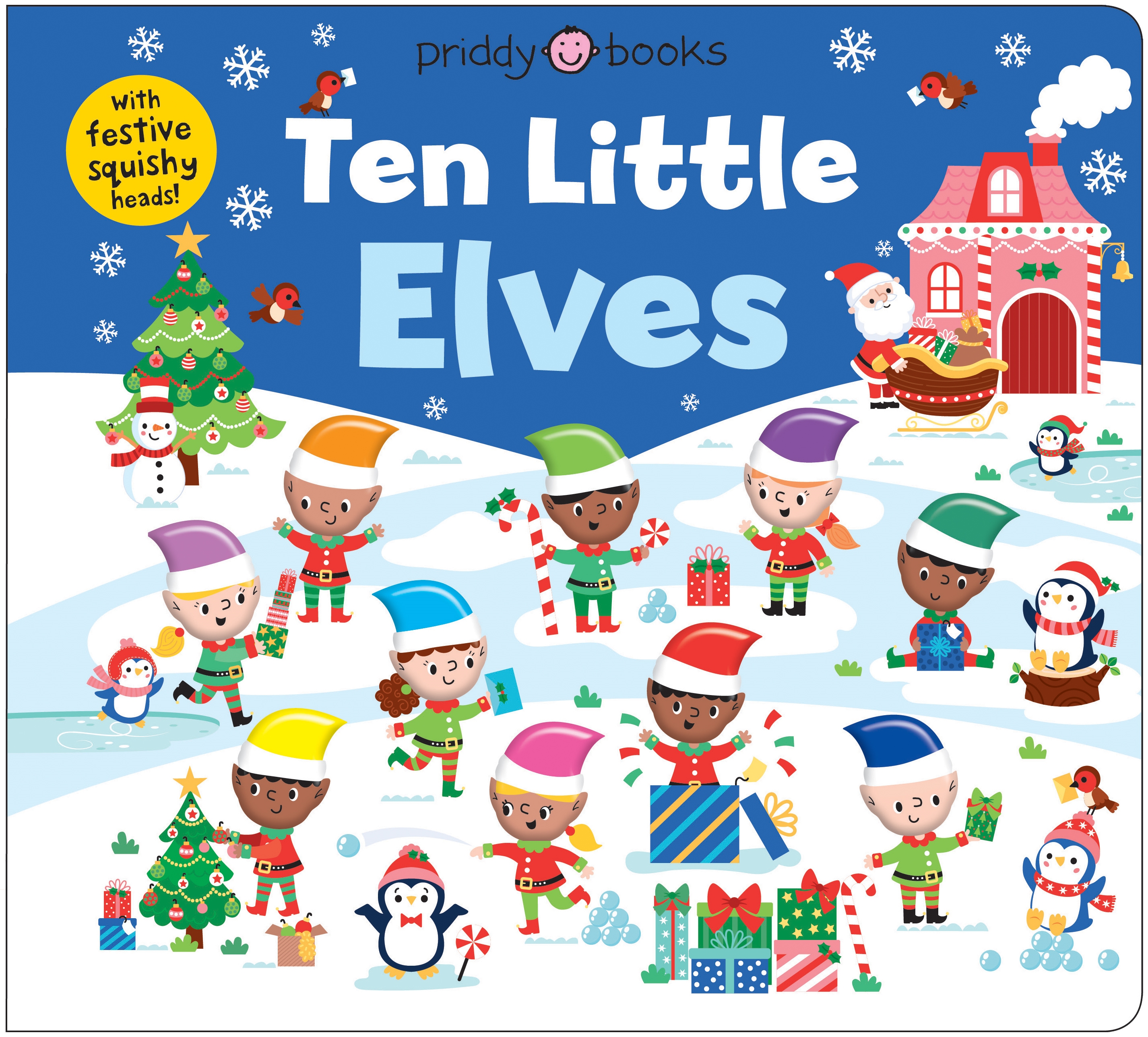 Ten Little Elves (little Squishies) by Priddy Books