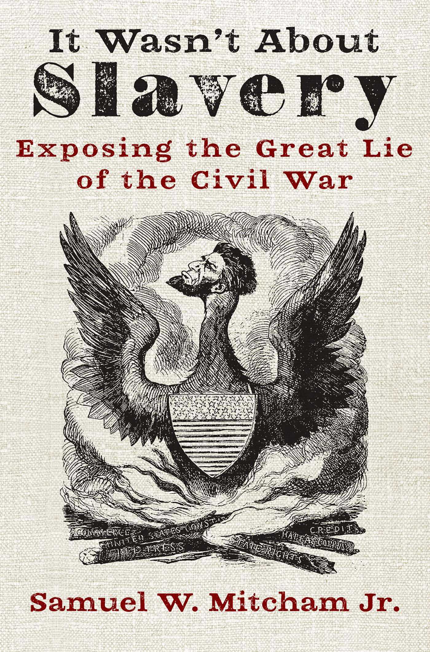 It Wasn't About Slavery by Samuel W. Mitcham Jr.