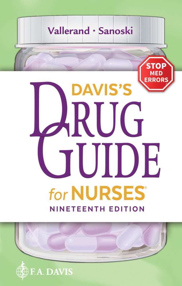 Davis's Drug Guide for Nurses by April Hazard Vallerand