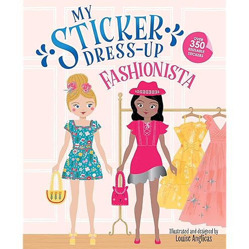 My Big Sticker Dress-up: Cutie Patooties by Louise Anglicas