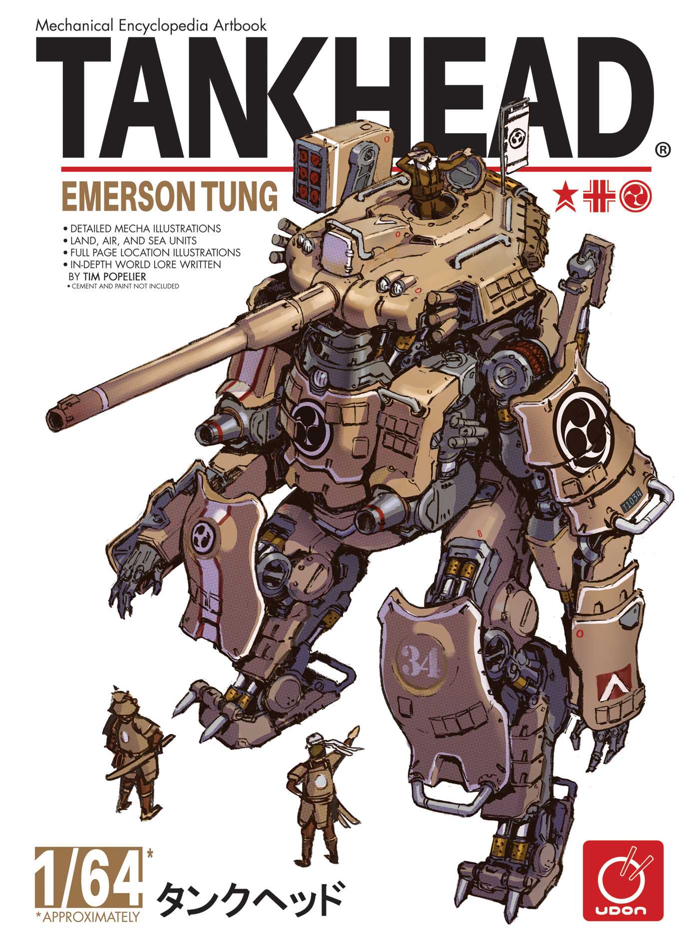 TANKHEAD - Mechanical Encyclopedia Artbook by Tim Popelier