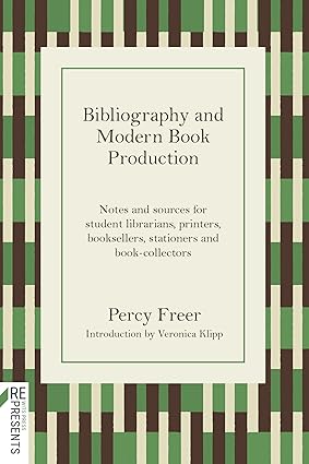 Bibliography and Modern Book Production