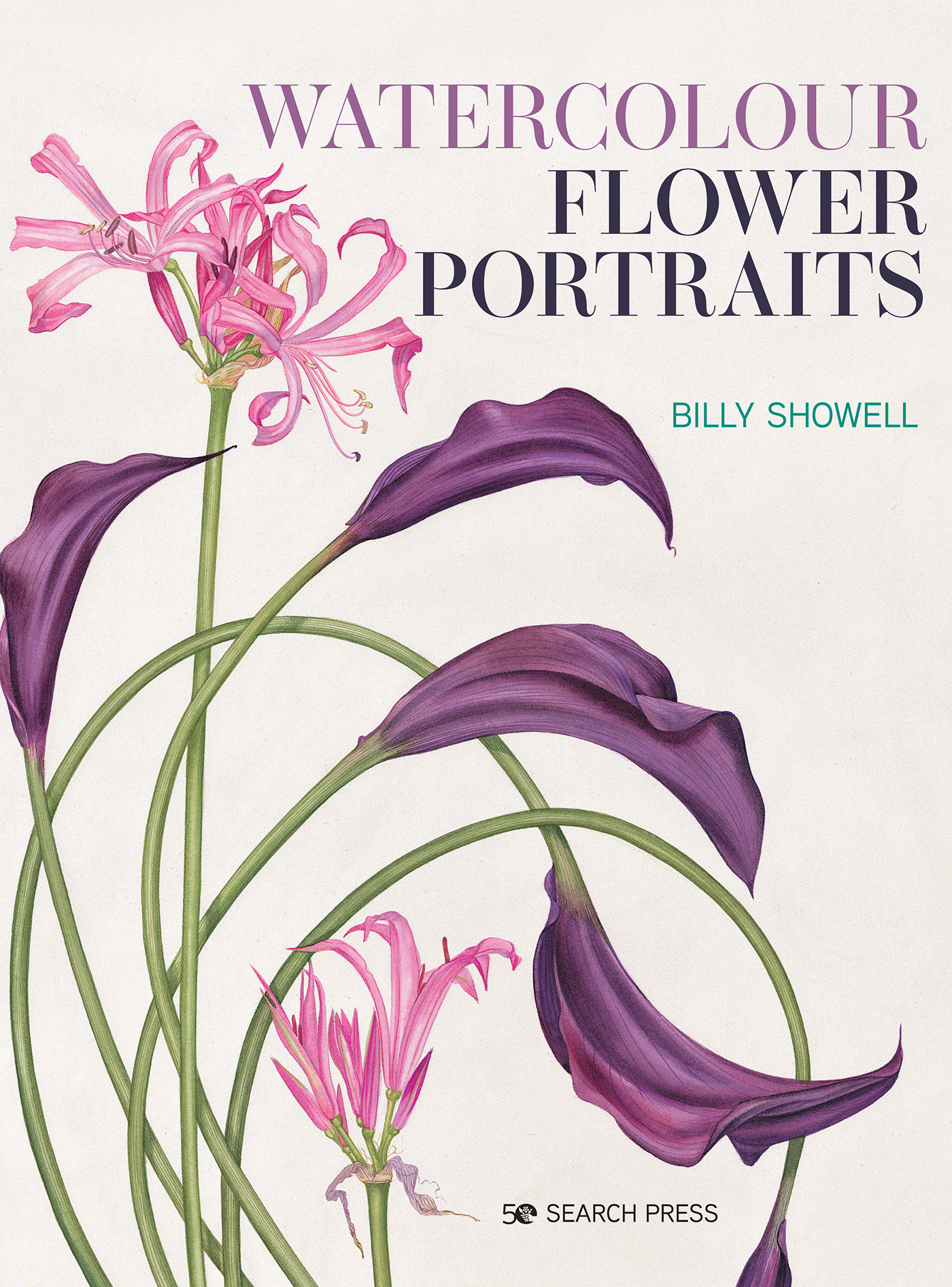 Watercolour Flower Portraits by Billy Showell