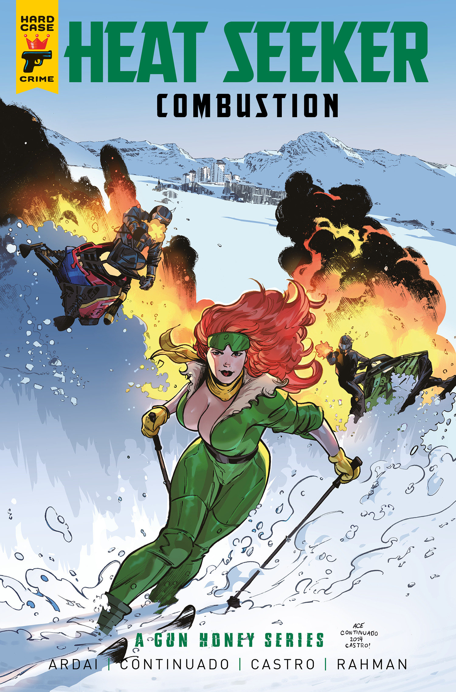 Heat Seeker: Combustion a Gun Honey Series by Charles Ardai