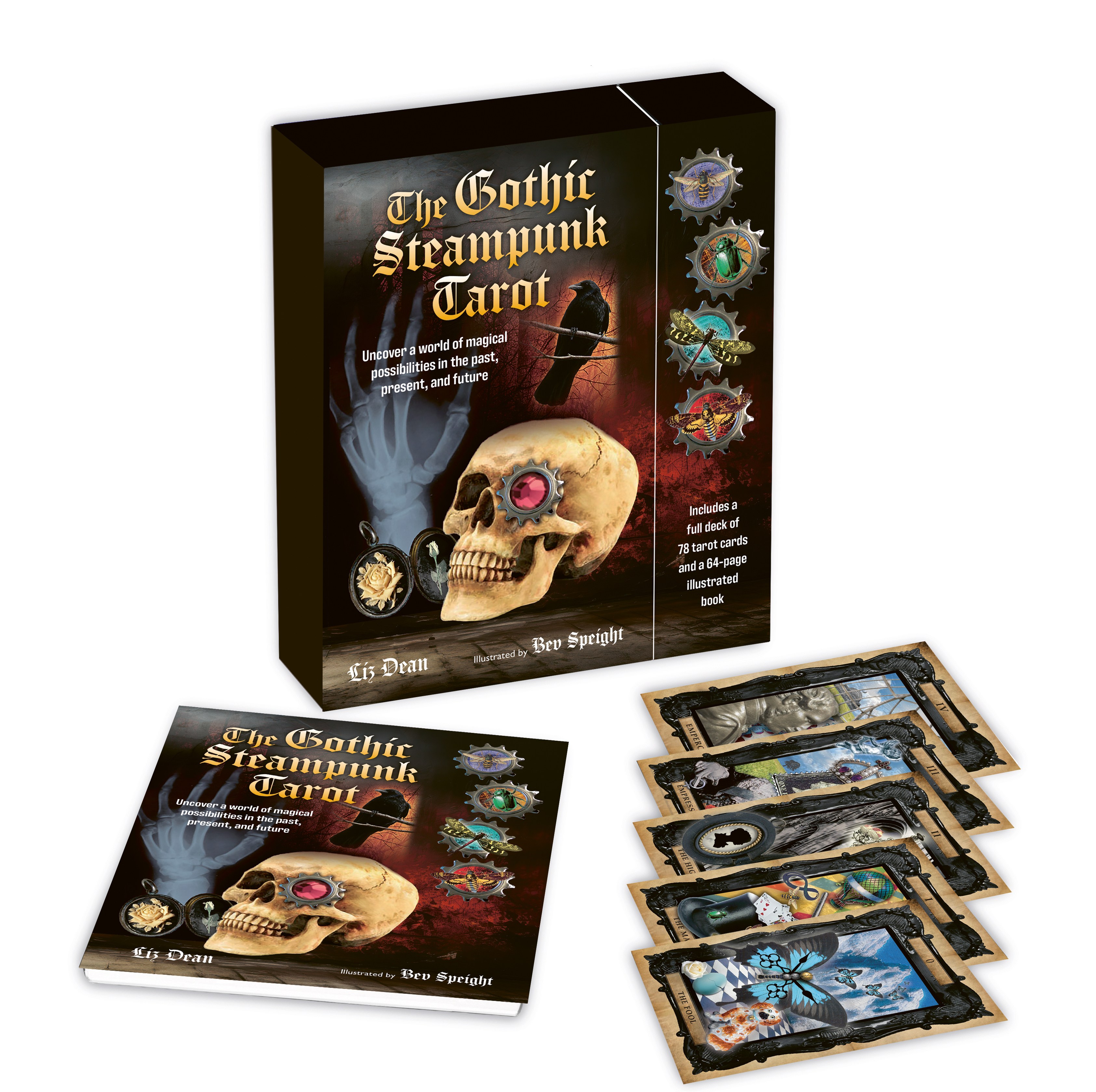The Gothic Steampunk Tarot by Liz Dean