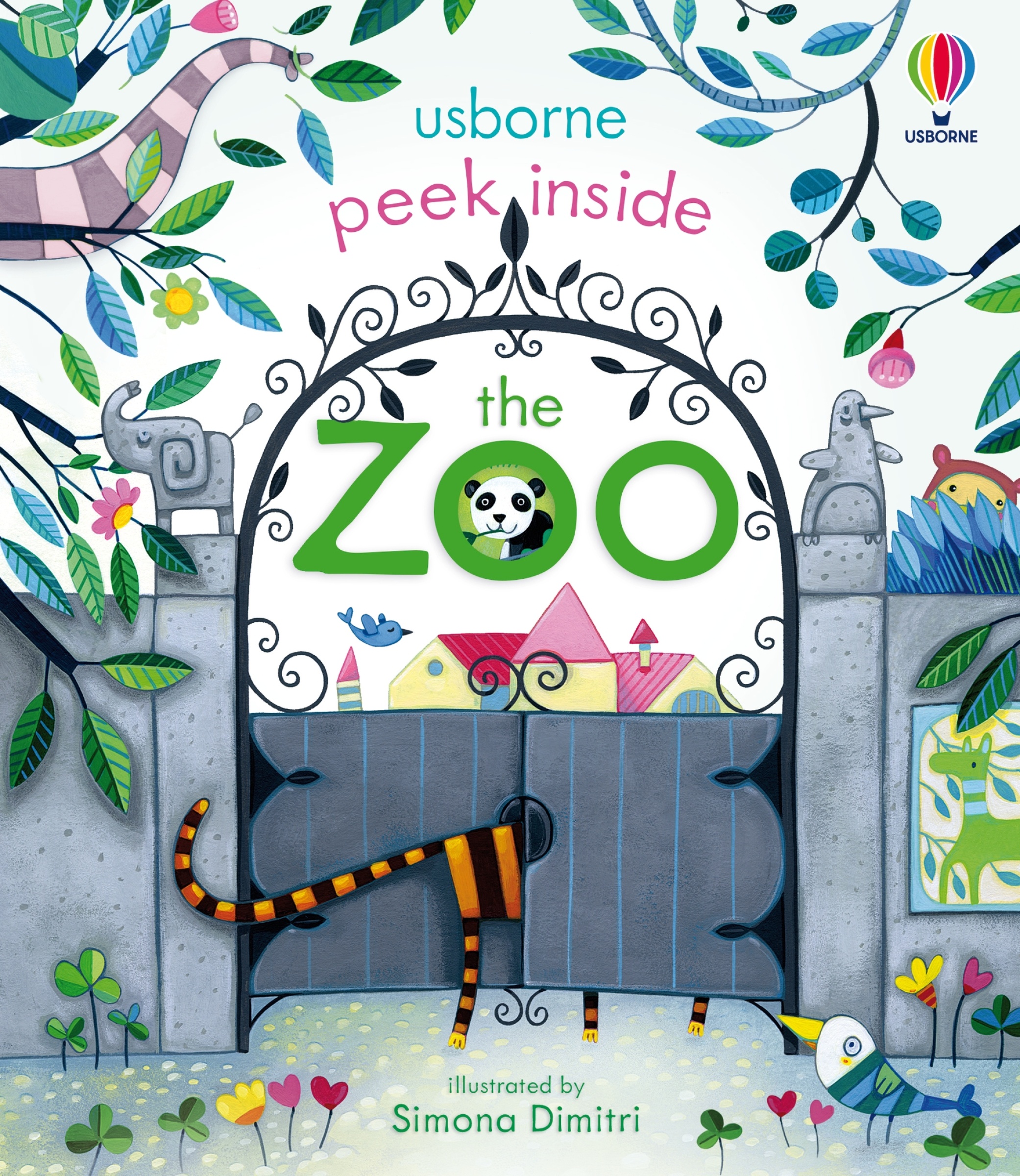 Peek Inside the Zoo by Anna Milbourne