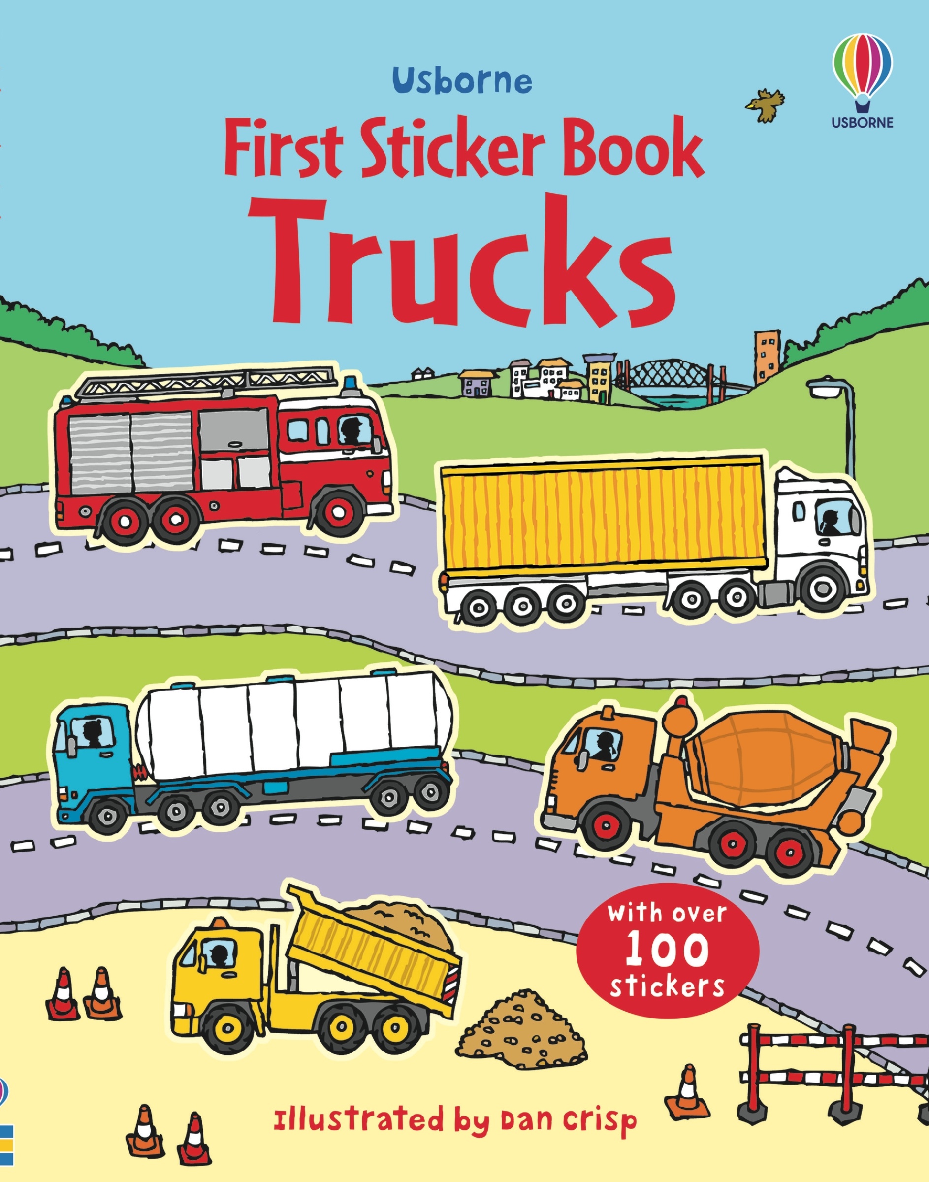 First Sticker Book Trucks by Sam Taplin