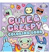 Cute & Creepy Coloring Book