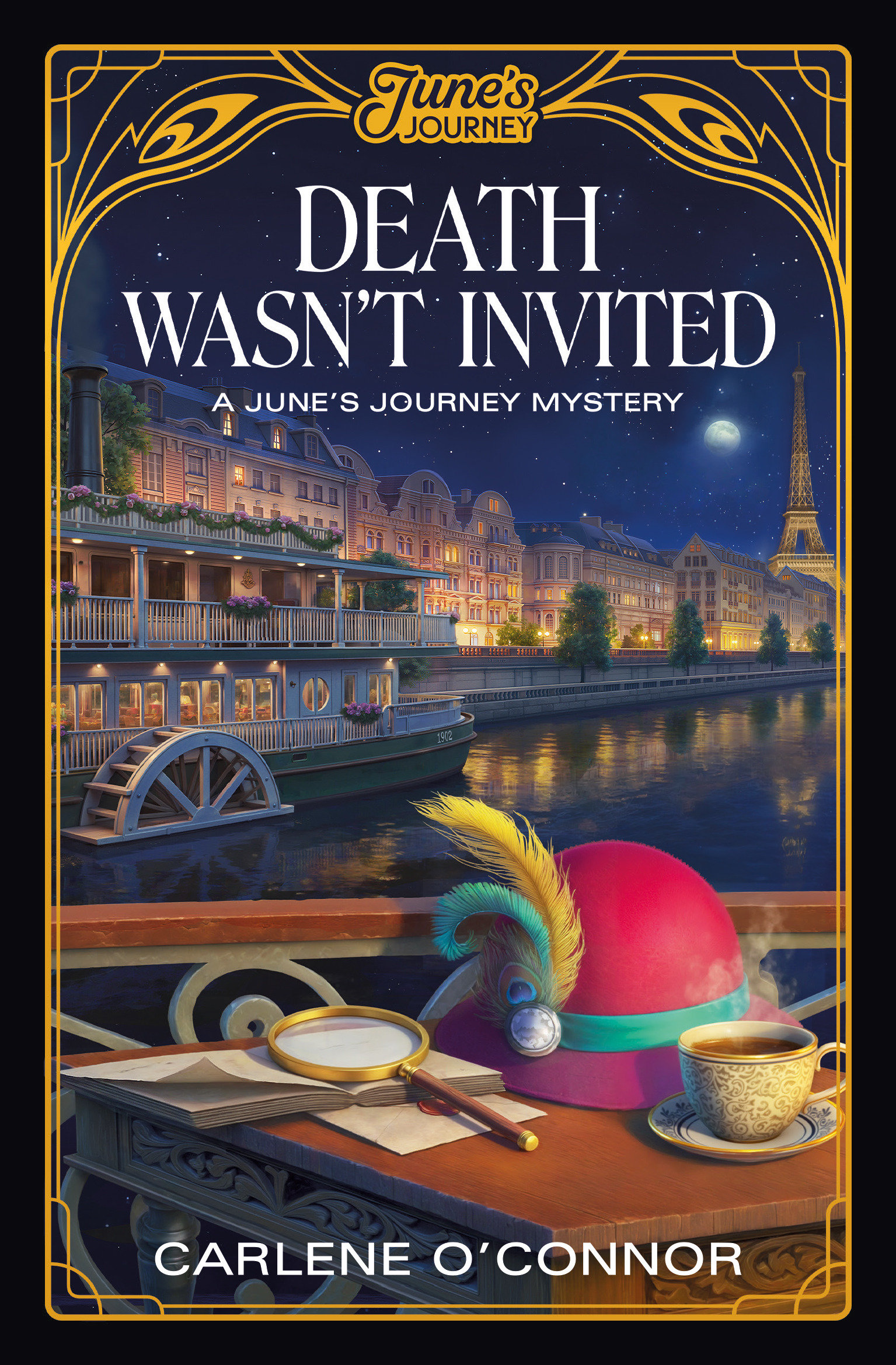 Death Wasn't Invited: a June's Journey Mystery by Carlene O'Connor