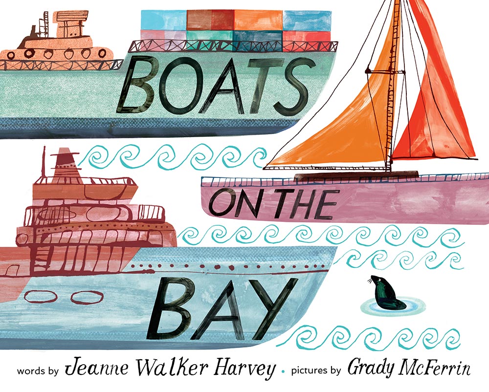 Boats on the Bay by Jeanne Walker Harvey