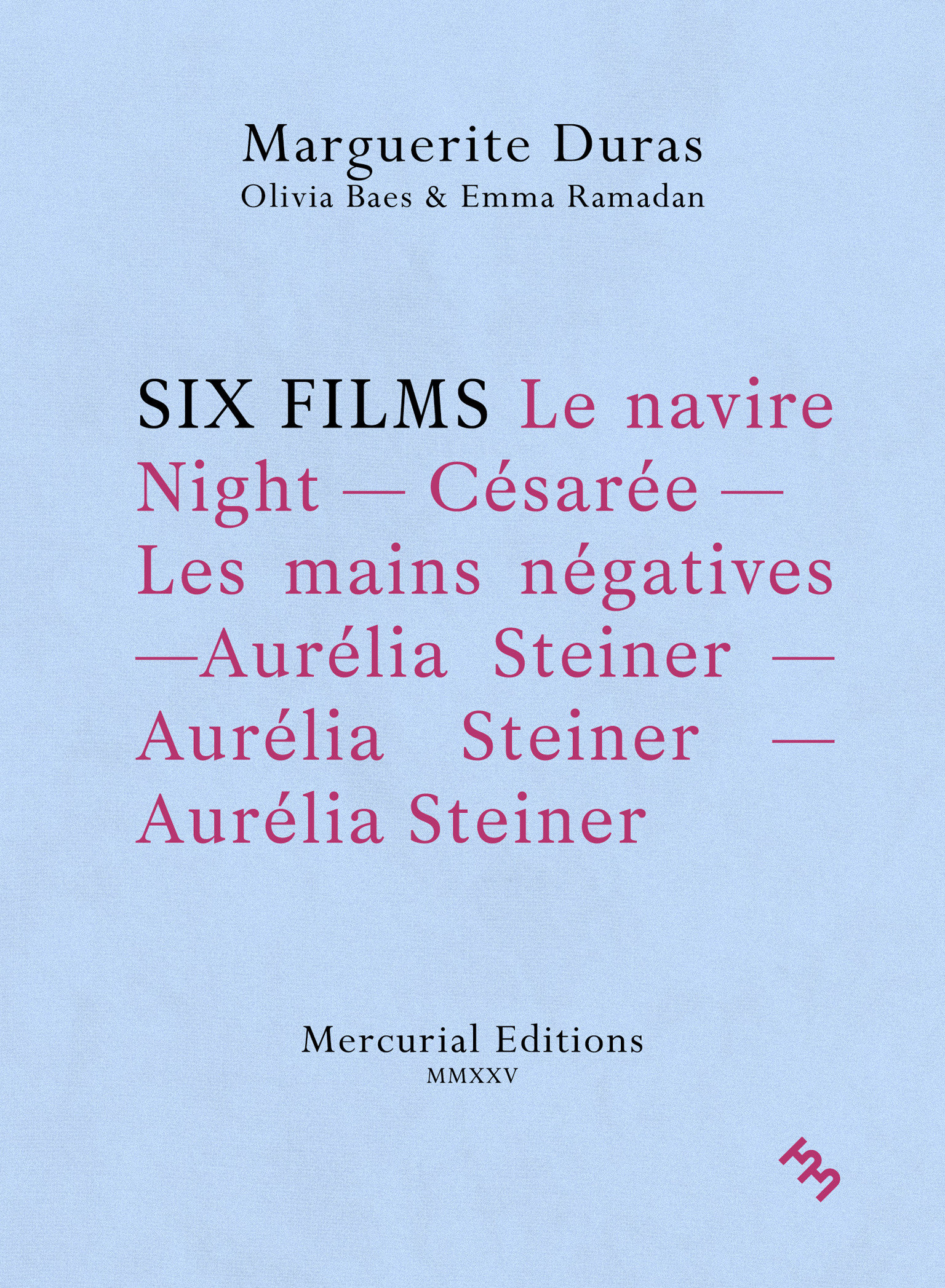 Six Films by Marguerite Duras