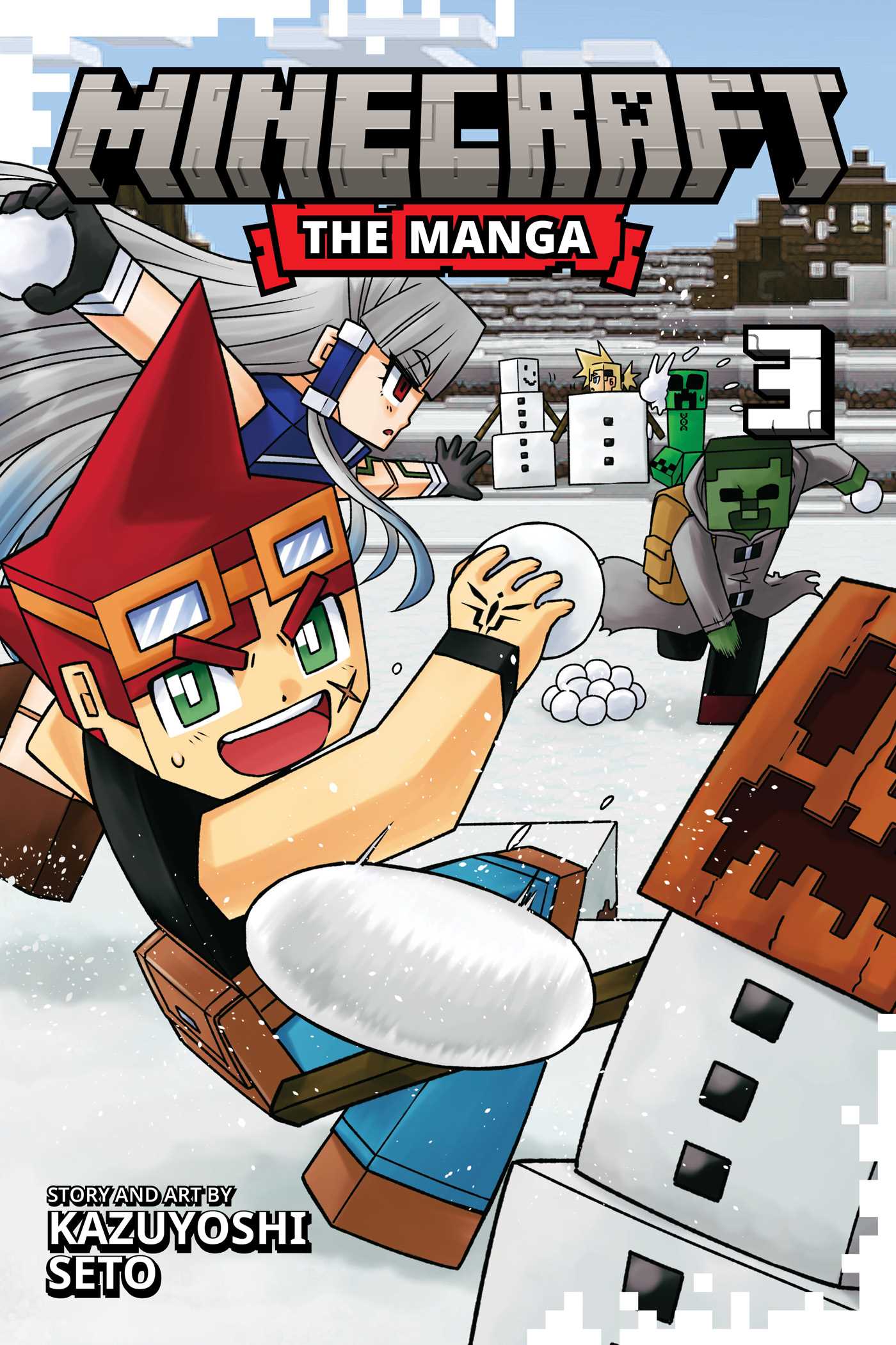 Minecraft: the Manga, Vol. 3 by Kazuyoshi Seto