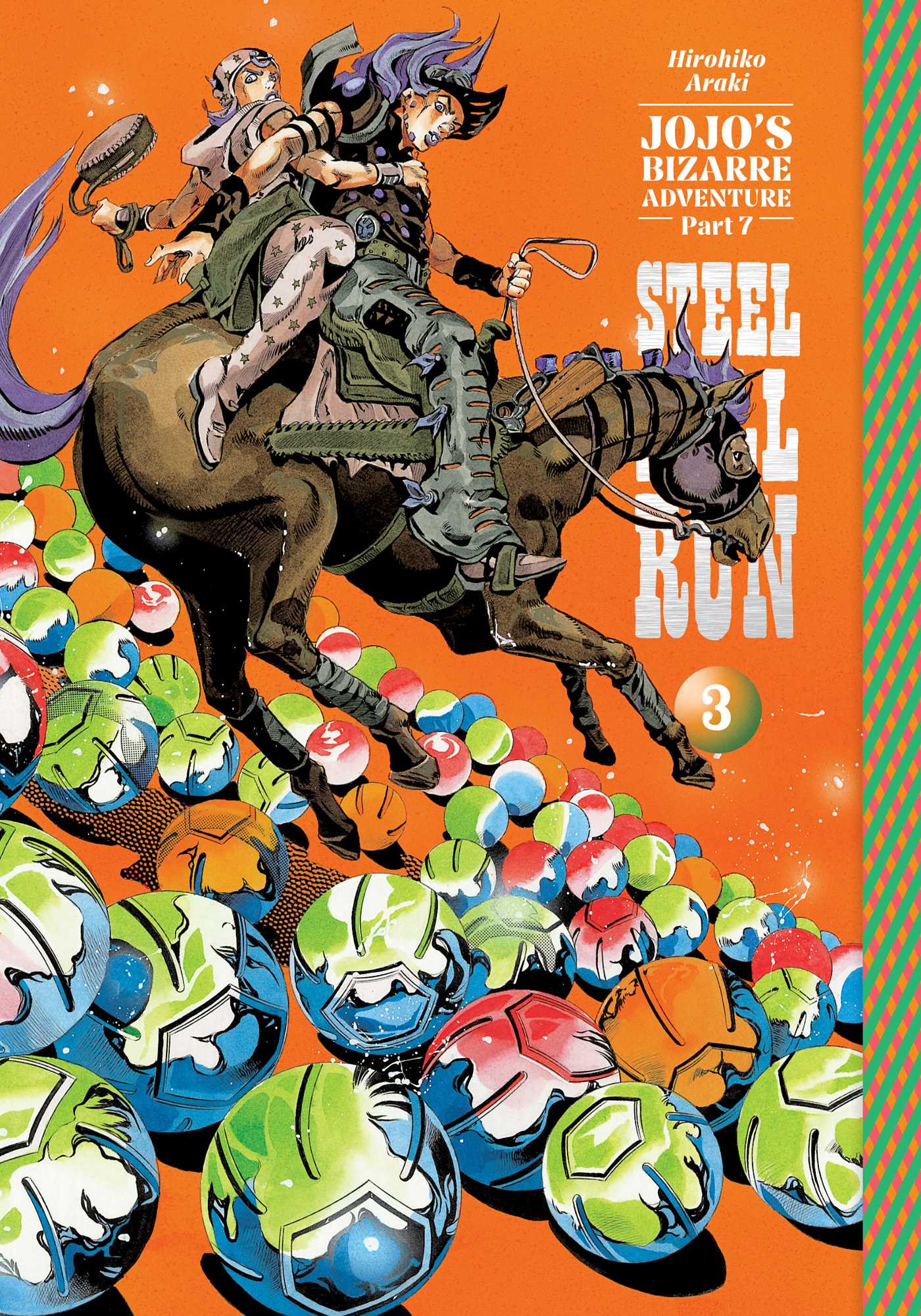 Jojo's Bizarre Adventure: Part 7--steel Ball Run, Vol. 3 by Hirohiko Araki