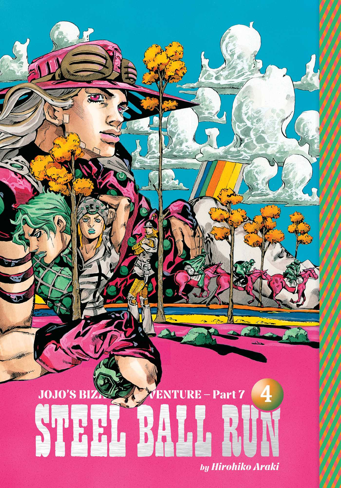 Jojo's Bizarre Adventure: Part 7--steel Ball Run, Vol. 4 by Hirohiko Araki