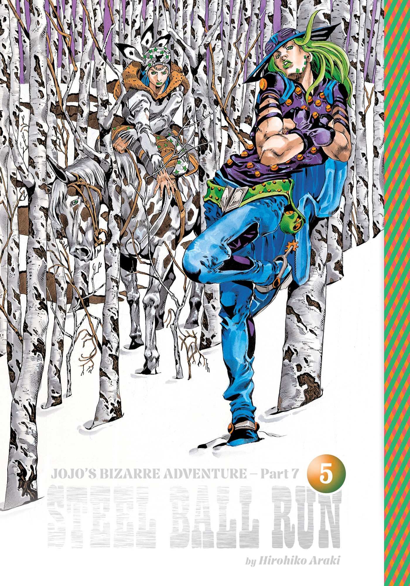 Jojo's Bizarre Adventure: Part 7--steel Ball Run, Vol. 5 by Hirohiko Araki