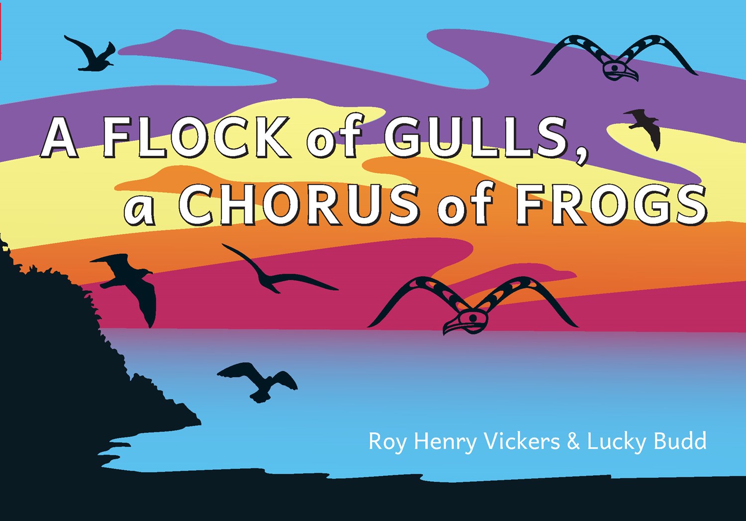 A Flock of Gulls, a Chorus of Frogs by Roy Henry Vickers