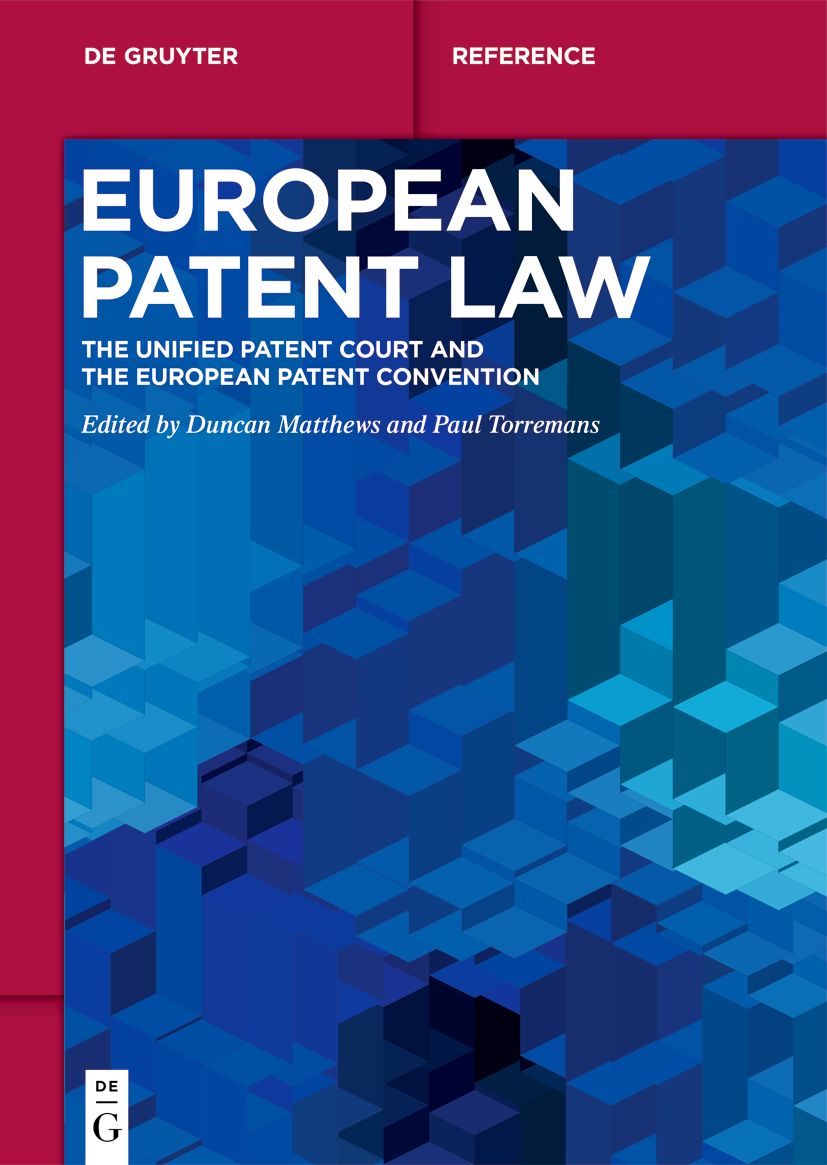 European Patent Law by Duncan Matthews