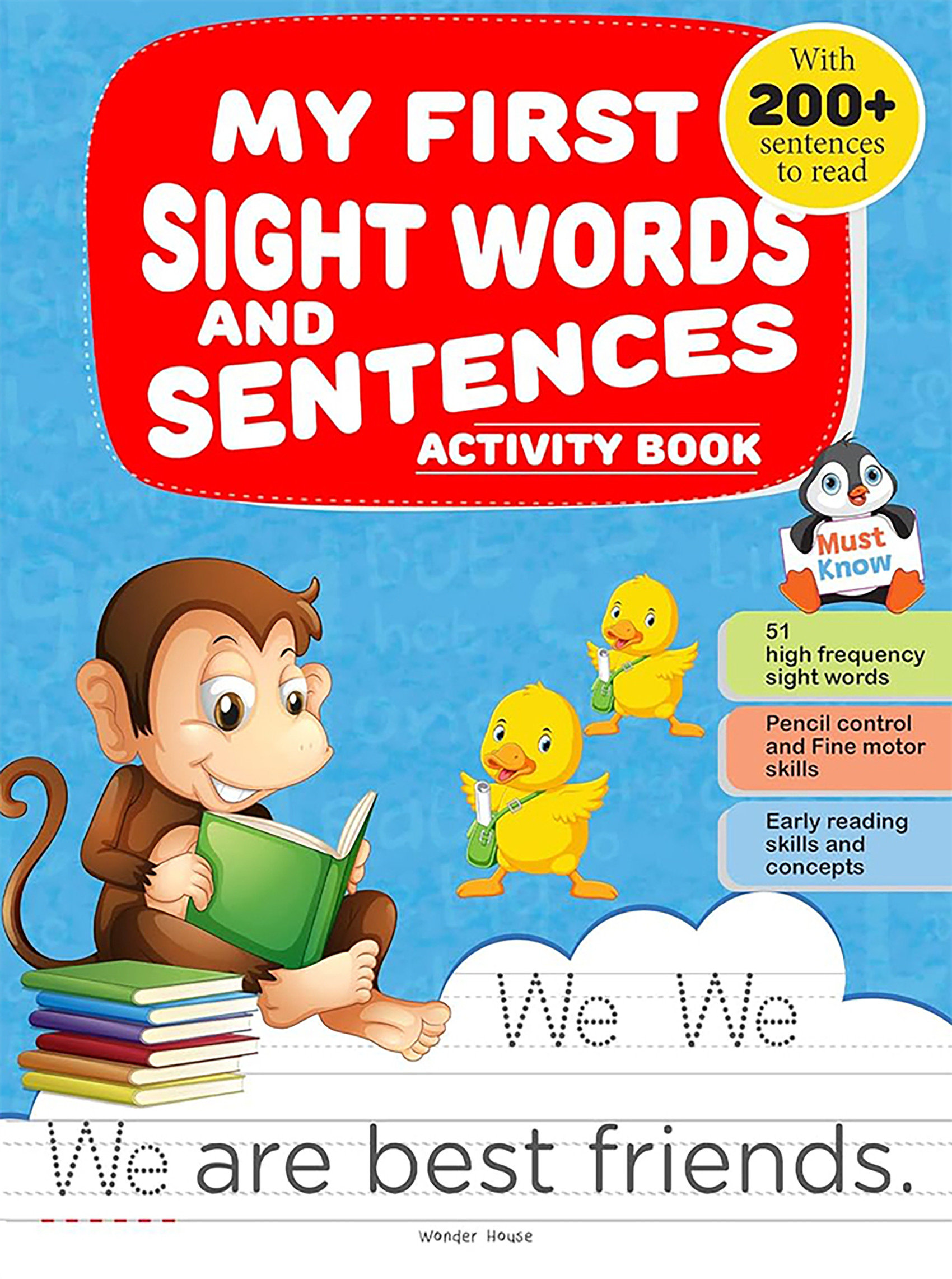 My First Sight Words and Sentences by Wonder House Books