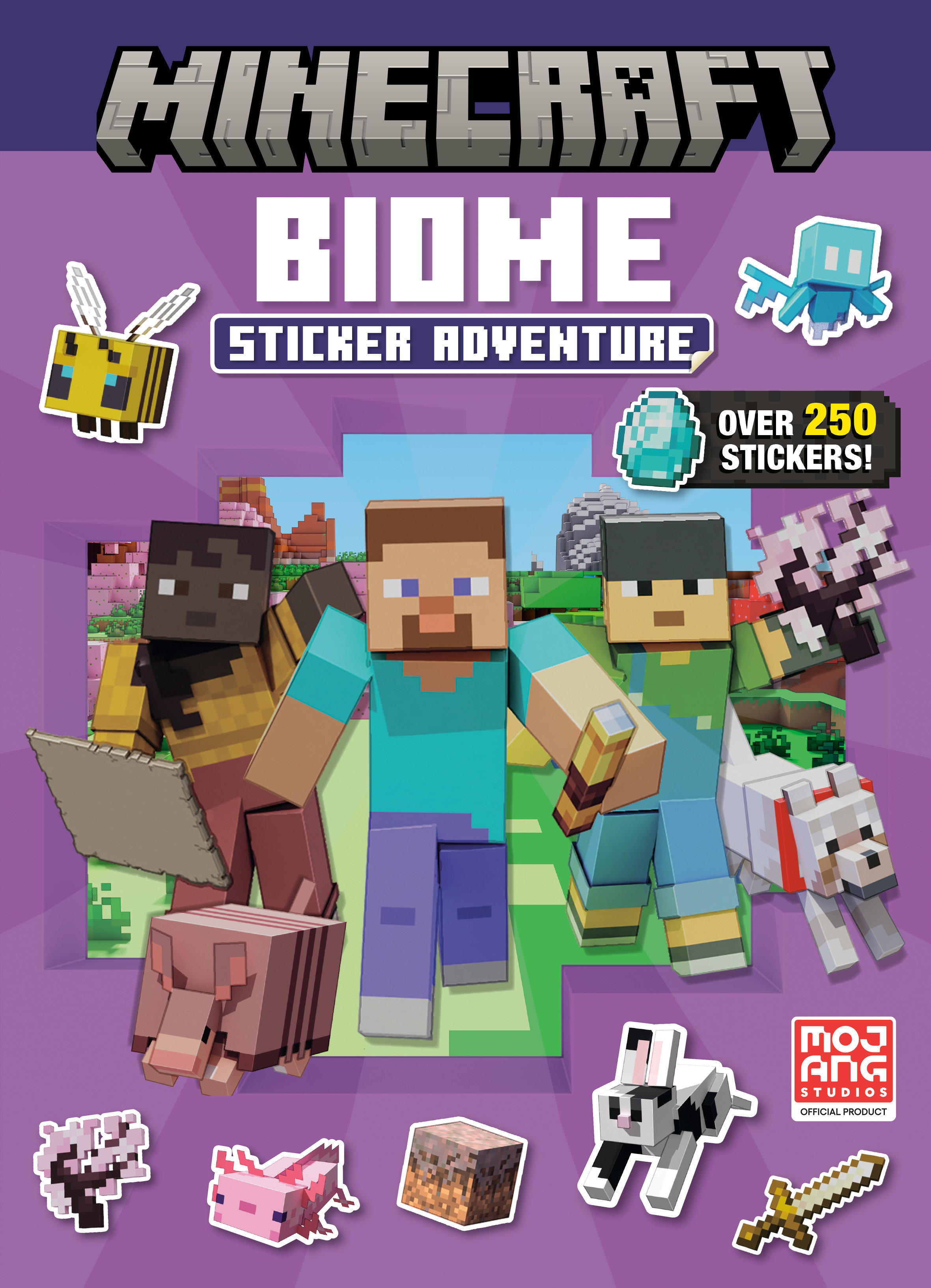 Biome Adventures Sticker Book (minecraft)