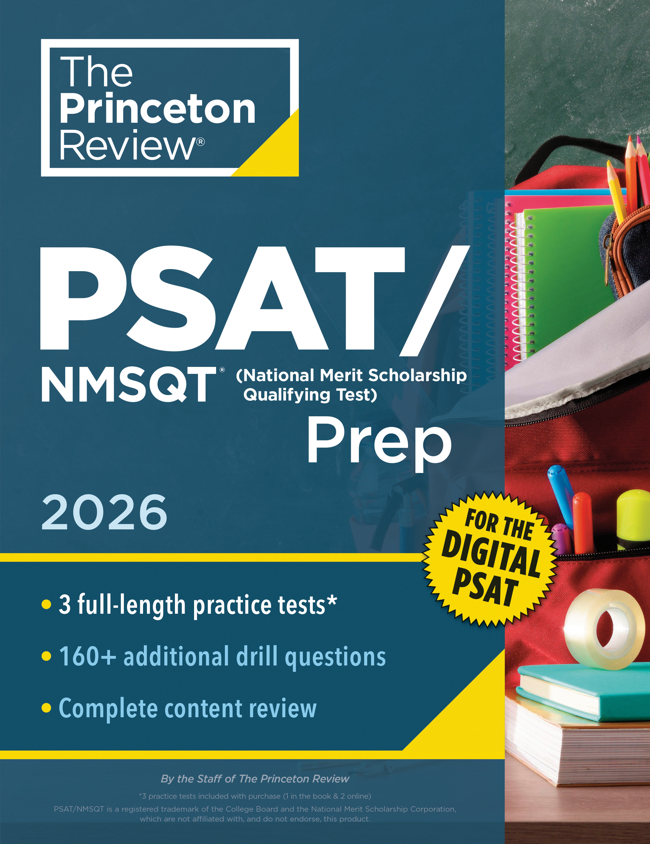 Princeton Review PSAT/NMSQT Prep, 2026 by The Princeton Review