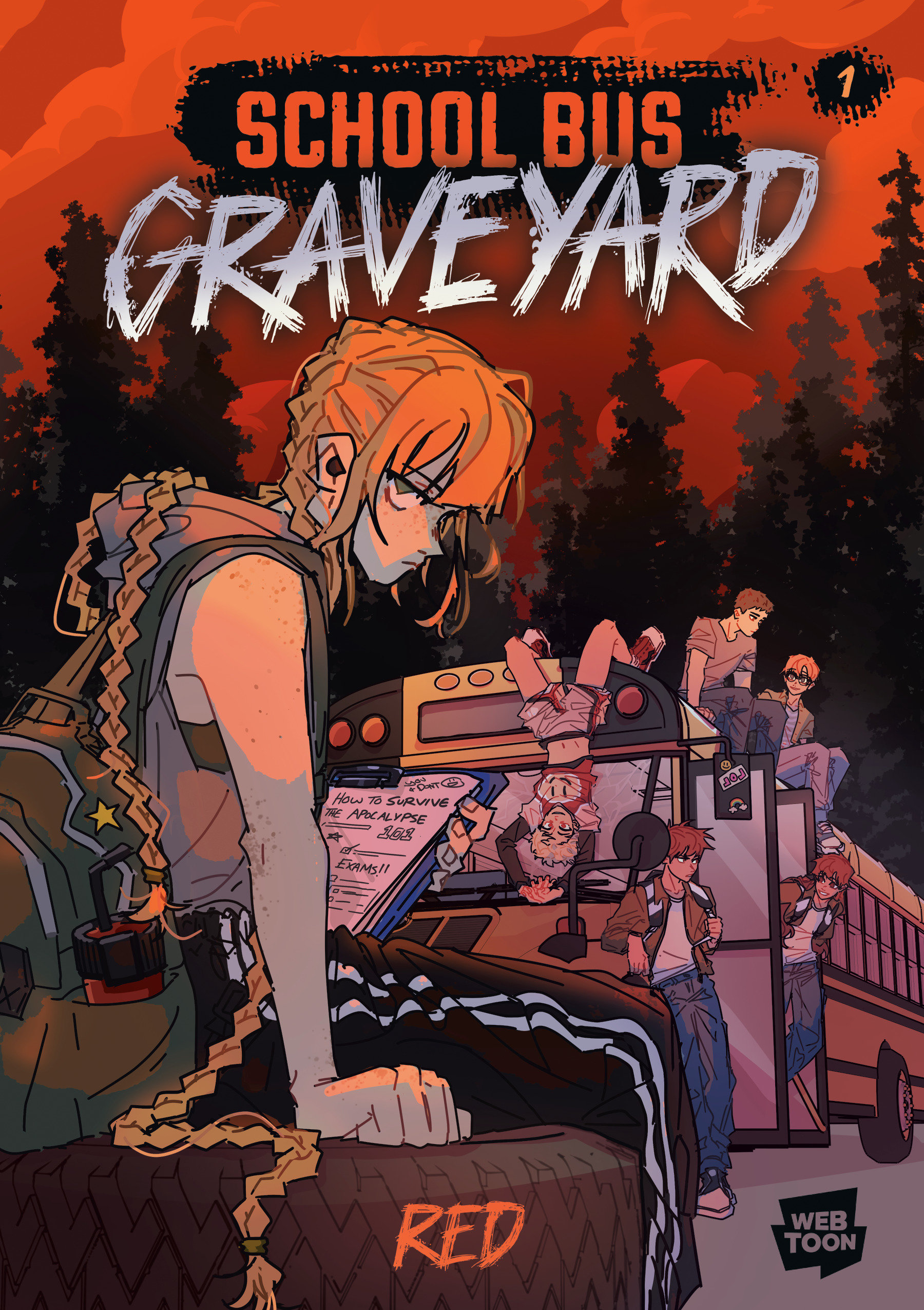 School Bus Graveyard, Volume 1 by Red