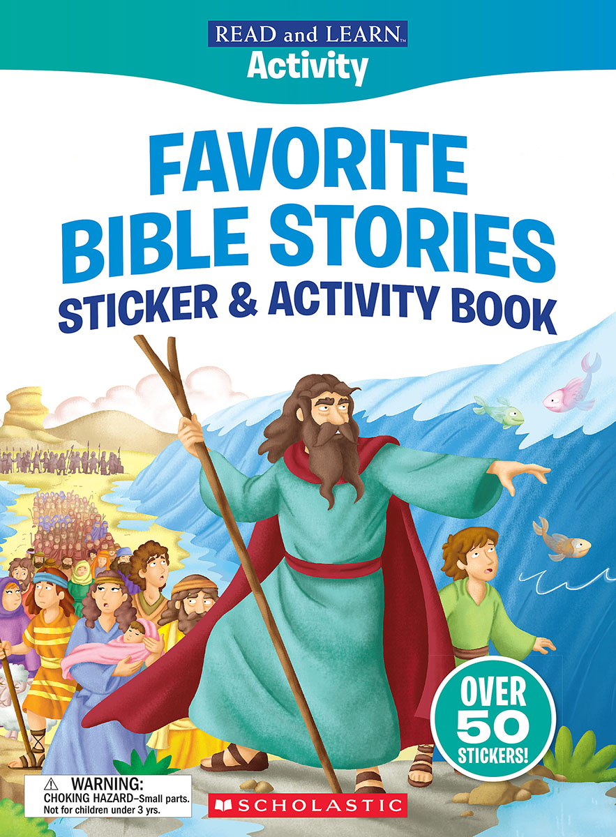 Read and Learn: Favorite Bible Stories Sticker & Activity Book by Jennifer Gott
