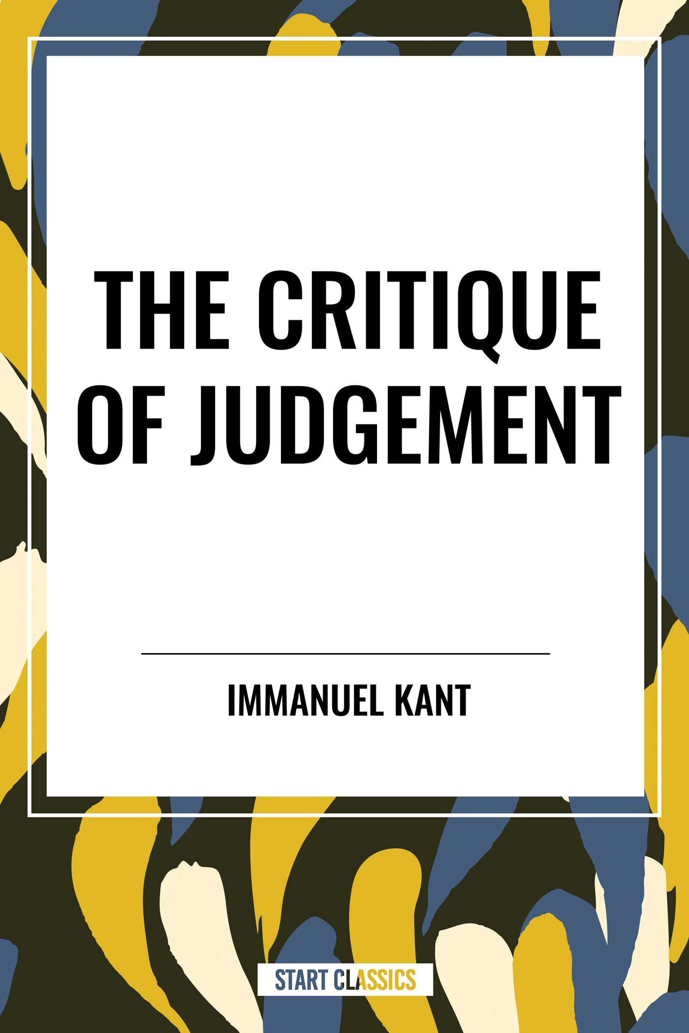 The Critique of Judgement