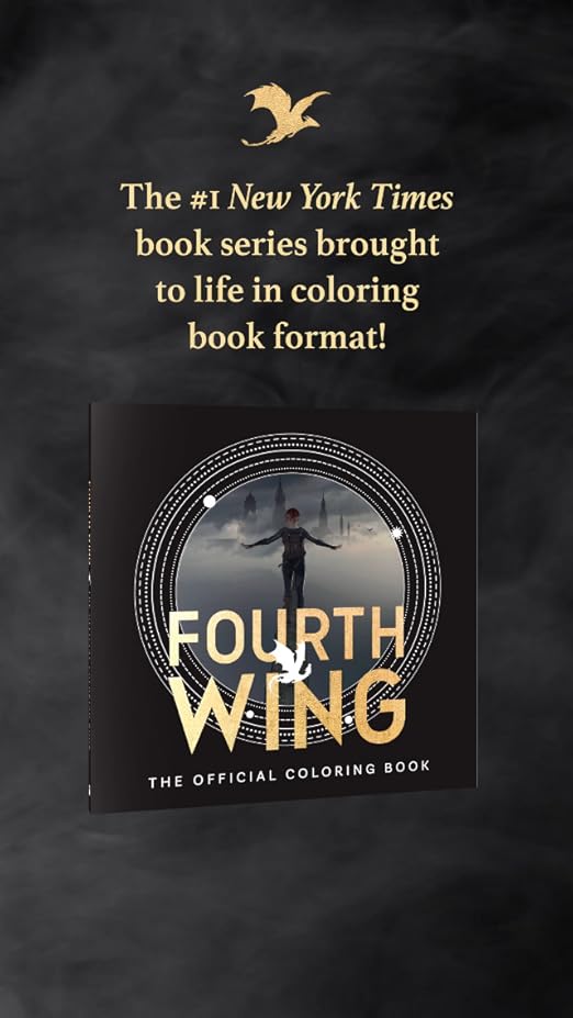 Fourth Wing: the Official Coloring Book by Entangled